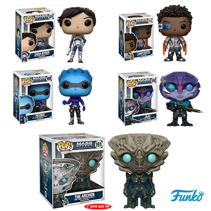 Funko Pop! Games: Mass Effect Andromeda (Set of 5) - Sure Thing Toys