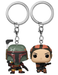Funko Pop Keychain: The Book of Boba Fett (Set of 2) - Sure Thing Toys