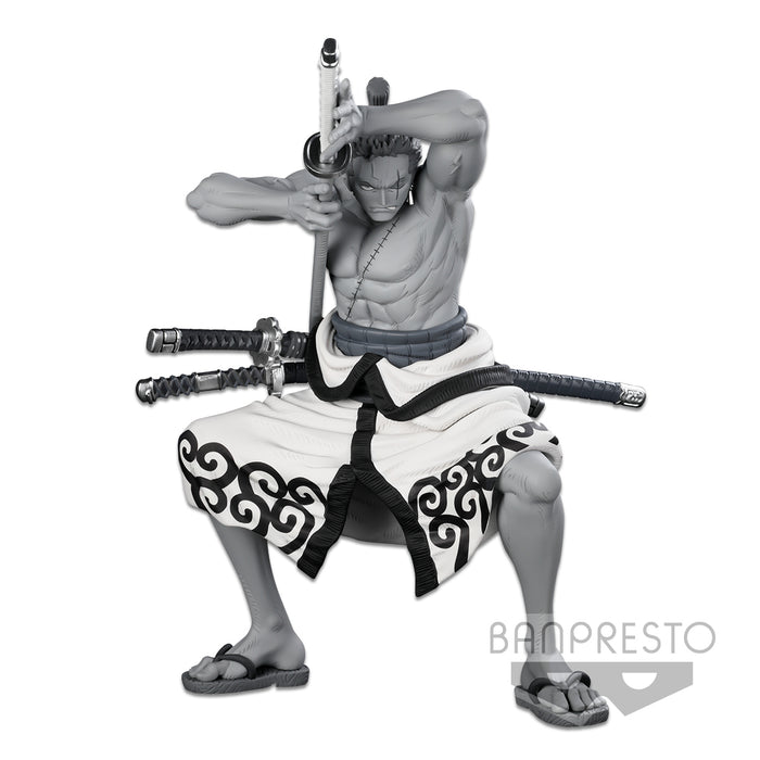 Banpresto One Piece Super Master Stars Piece - Roronoa Zoro (The Tones) PVC Figure - Sure Thing Toys