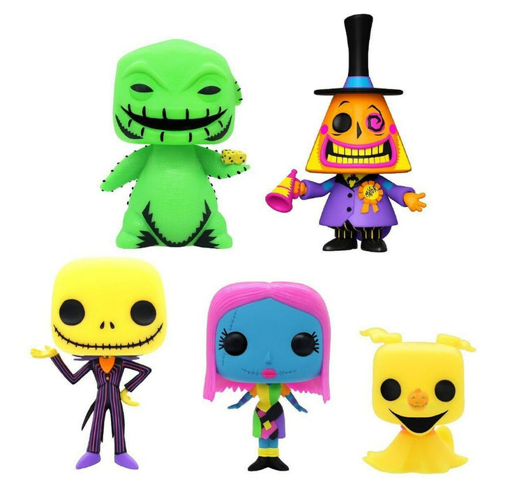 Funko Pop! The Nightmare Before Christmas: Blacklight (Set of 5) - Sure Thing Toys
