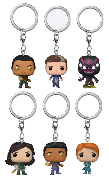 Funko Pop! Keychains: Marvel's Eternals (Set of 6) - Sure Thing Toys