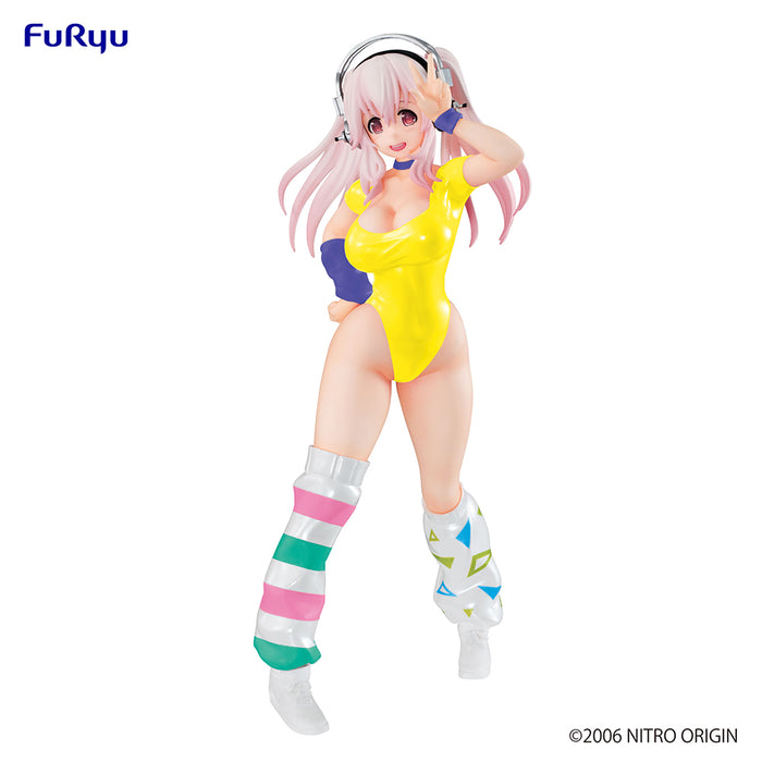 Furyu Super Sonico - Sonico 80's Concept Yellow Figure Figure - Sure Thing Toys