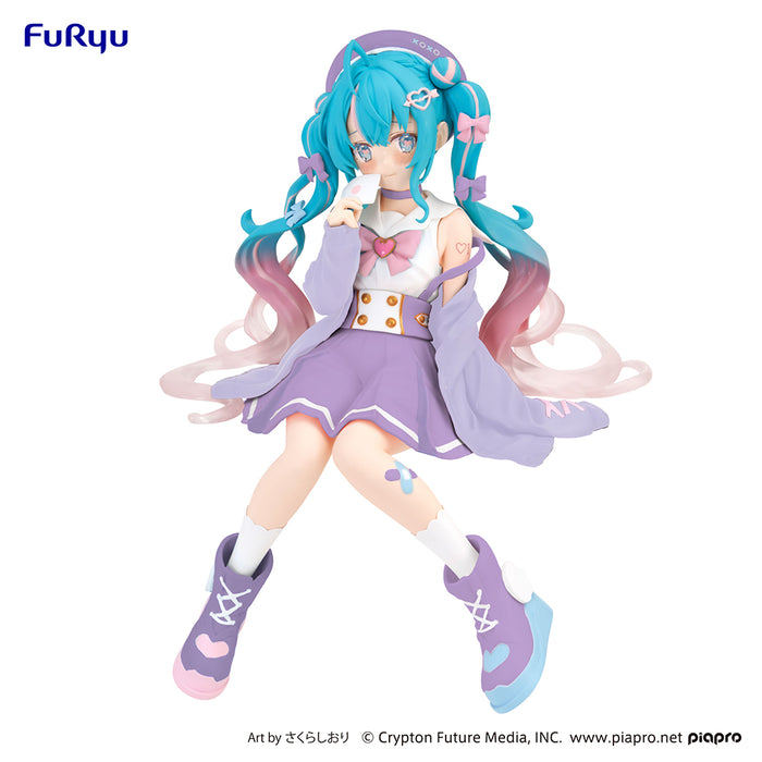 Furyu Hatsune Miku - Miku Love Sailor Purple Noodle Topper - Sure Thing Toys