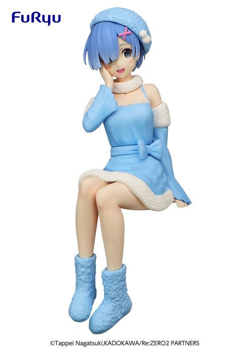 Furyu Re:Zero - Rem (Snow Princess Ver.) Noodle Stopper Figure - Sure Thing Toys