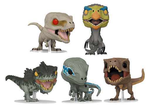 Funko Pop! Movies: Jurassic World Dominion Dinosaur Collection (Set of 5) - Sure Thing Toys