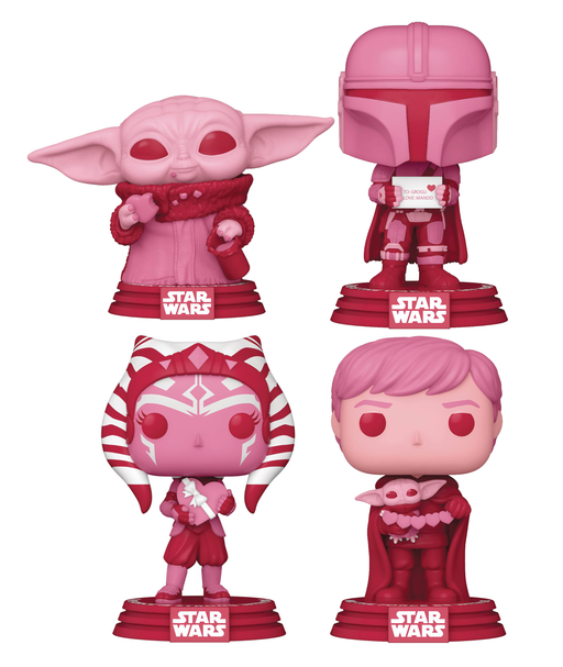 Funko Pop! Star Wars: Valentines Wave 2 (Set of 4) - Sure Thing Toys
