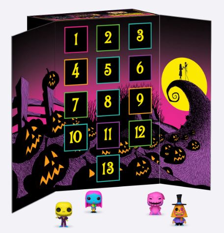 Funko Calendar! The Nightmare Before Christmas: Blacklight - 13 Day Countdown - Sure Thing Toys