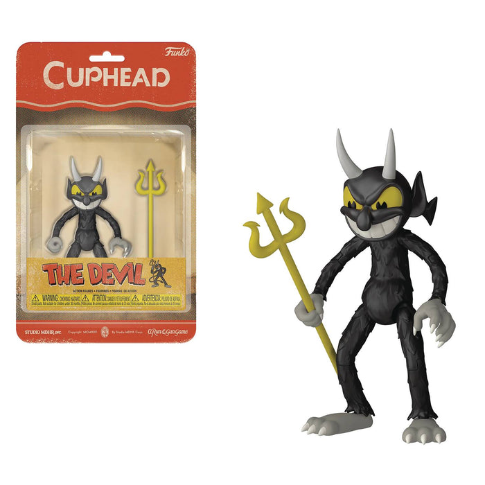 Funko Cuphead 5-inch Action Figure - The Devil - Sure Thing Toys