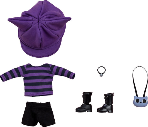 Good Smile Nendoroid Doll: Outfit Set - Cat-Themed Outfit (Purple) - Sure Thing Toys