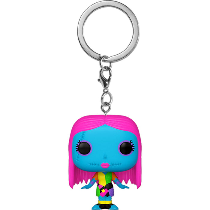 Funko Keychain The Nightmare Before Christmas: Blacklight - Sally - Sure Thing Toys