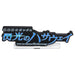 Bandai Logo Display Stand Large - Gundam Hathaway's Flash Black - Sure Thing Toys