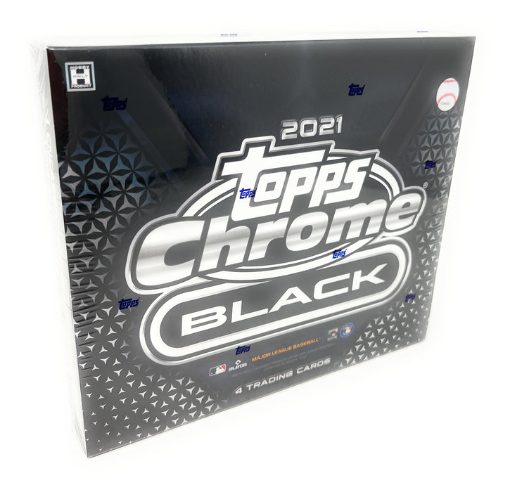 Topps 2021 Chrome Black Baseball Hobby Box - Sure Thing Toys