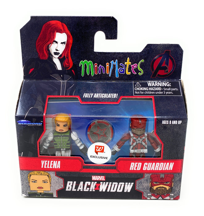 Diamond Select Toys Marvel Minimates Black Widow Movie - Yelena & Red Guardian - Sure Thing Toys