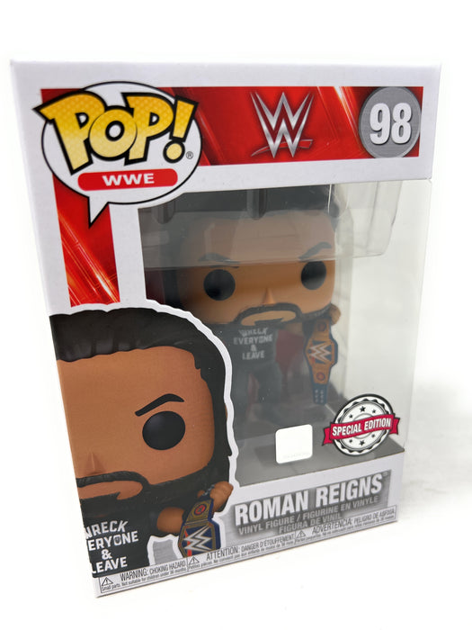 Funko Pop! WWE - Roman Reigns (Wreck Everyone & Leave Exclusive) - Sure Thing Toys