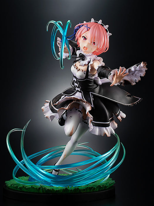 Kadokawa Re:Zero - Ram (Battle with Roswaal Ver.) 1/7 Scale Figure - Sure Thing Toys