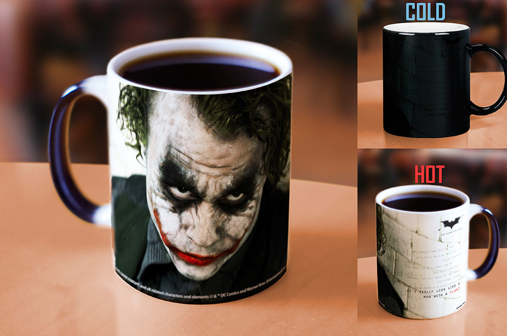 Morphing Mugs Batman The Dark Knight (Joker Man With A Plan) Heat-Sensitive Mug - Sure Thing Toys