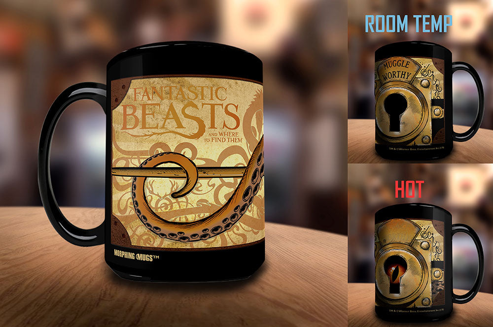 Morphing Mugs Fantastic Beasts and Where to Find Them (Muggle Worthy) Heat-Sensitive Mug - Sure Thing Toys