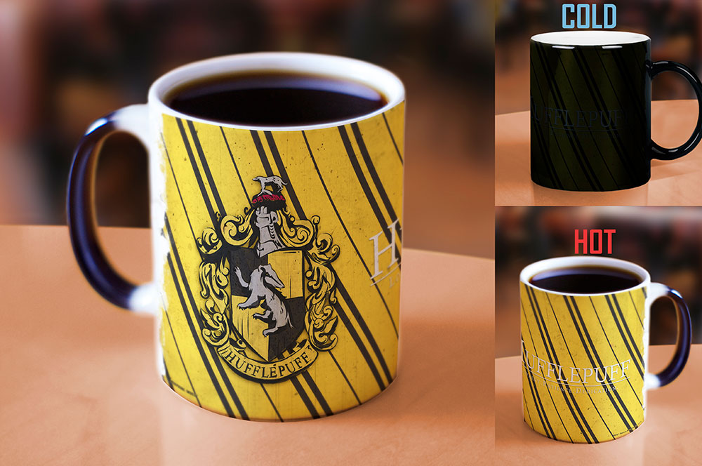 Morphing Mugs Harry Potter (Hufflepuff Colors) Heat-Sensitive Mug - Sure Thing Toys