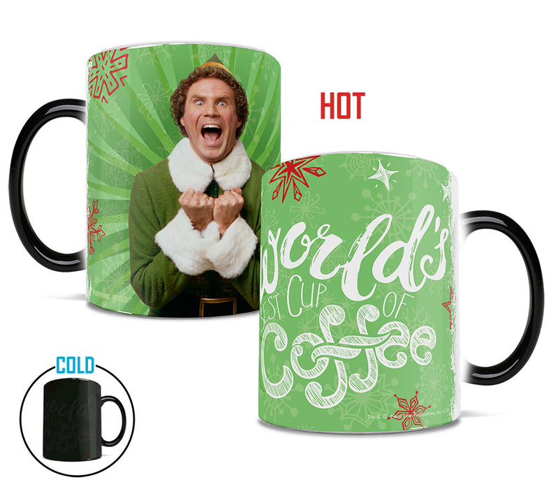 Morphing Mugs Elf (World's Best Cup of Coffee) Heat-Sensitive Mug - Sure Thing Toys
