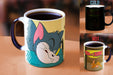 Morphing Mugs Tom and Jerry (Cat and Mouse) Heat-Sensitive Mug - Sure Thing Toys