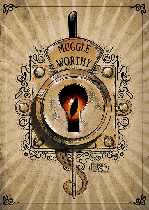 Trend Setters Fantastic Beasts (Muggle Worthy) MightyPrint Wall Art - Sure Thing Toys