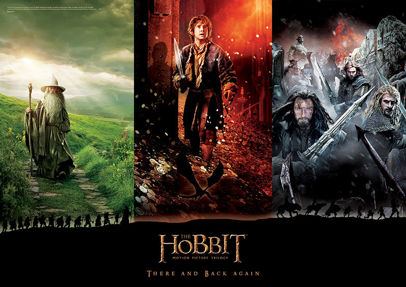 Trend Setters Hobbit Trilogy (There and Back Again) MightyPrint Wall Art - Sure Thing Toys