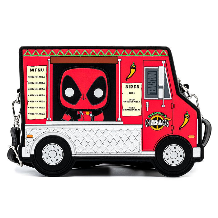 Loungefly Marvel Deadpool's 30th Anniversary Chimichanga Food Truck Crossbody Bag - Sure Thing Toys
