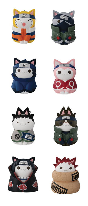 Megahouse Naruto Shippuden: Nyaruto! Cats of Konoha Village Mini-Figure Box Set - Sure Thing Toys