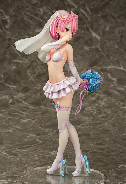 Phat! Re:ZERO Starting Life in Another World - Ram (Wedding Ver.) 1/7 Scale PVC Figure - Sure Thing Toys
