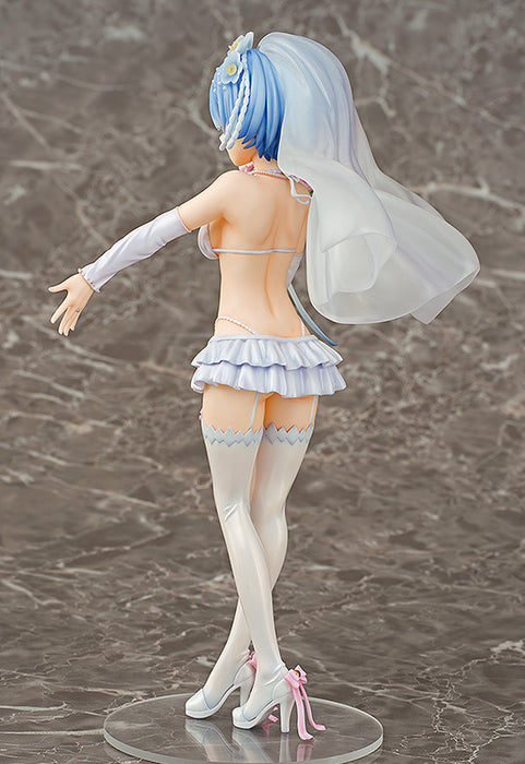 Phat! Re:ZERO Starting Life in Another World - Rem (Wedding Ver.) 1/7 Scale PVC Figure - Sure Thing Toys