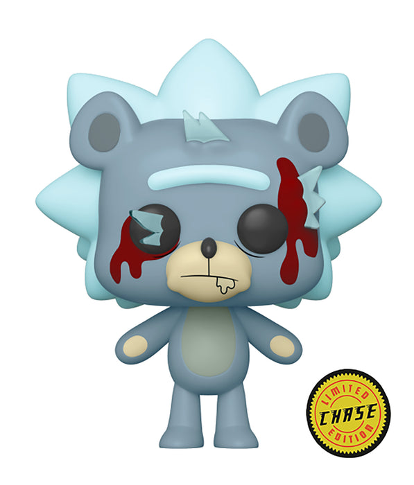 Funko Pop! Animation: Rick & Morty - Teddy Rick (Chase Variant) - Sure Thing Toys