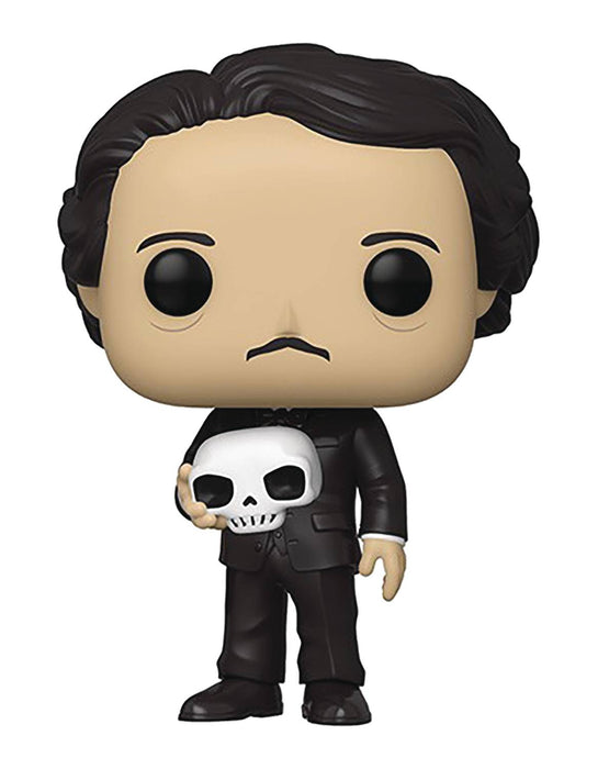 Funko Pop! Icons: Edgar Allan Poe (with Skull) - Sure Thing Toys