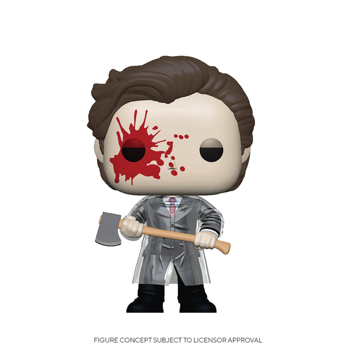 Funko Pop! Movies: American Psycho - Patrick Bateman (Bloody Chase Variant) - Sure Thing Toys