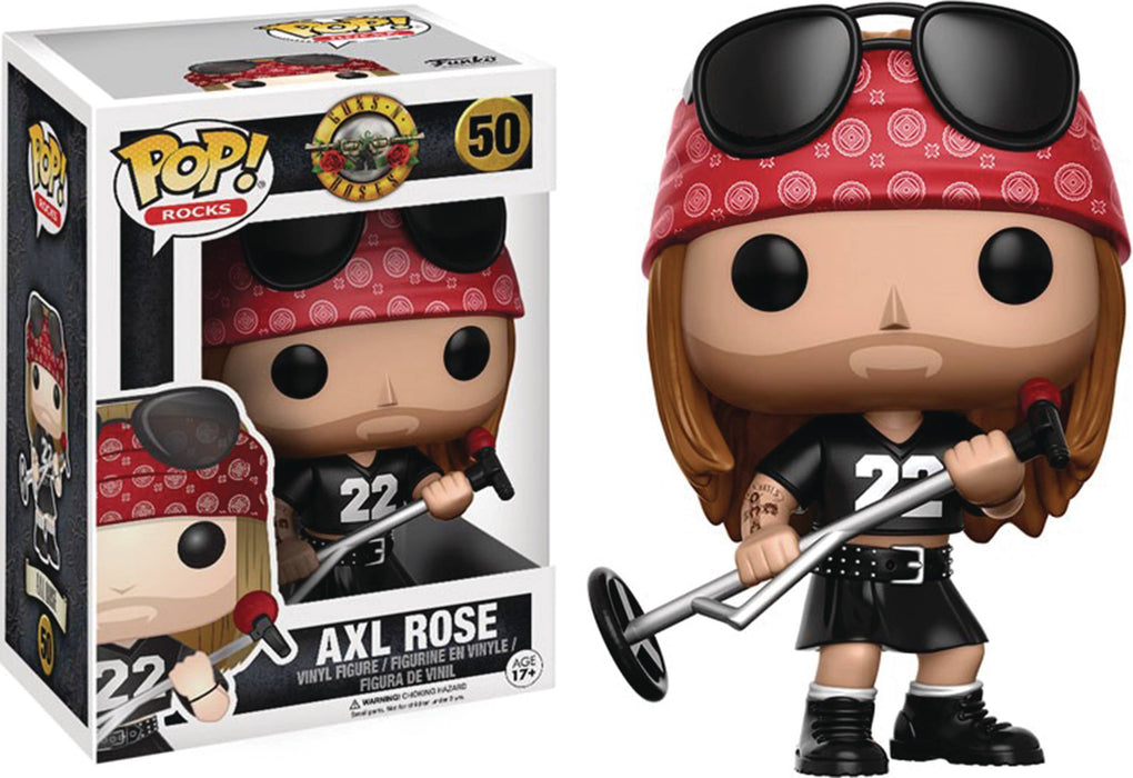 Funko Pop! Rocks: Guns n' Roses - Axl Rose - Sure Thing Toys