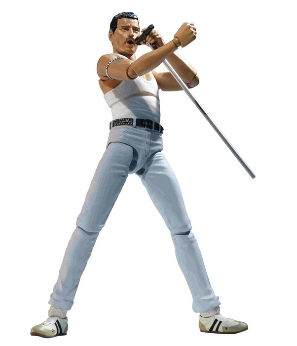 Bandai Tamashii Nations Queen - Freddie Mercury (Live Aid Ver.) S.H. Figuarts - Sure Thing Toys