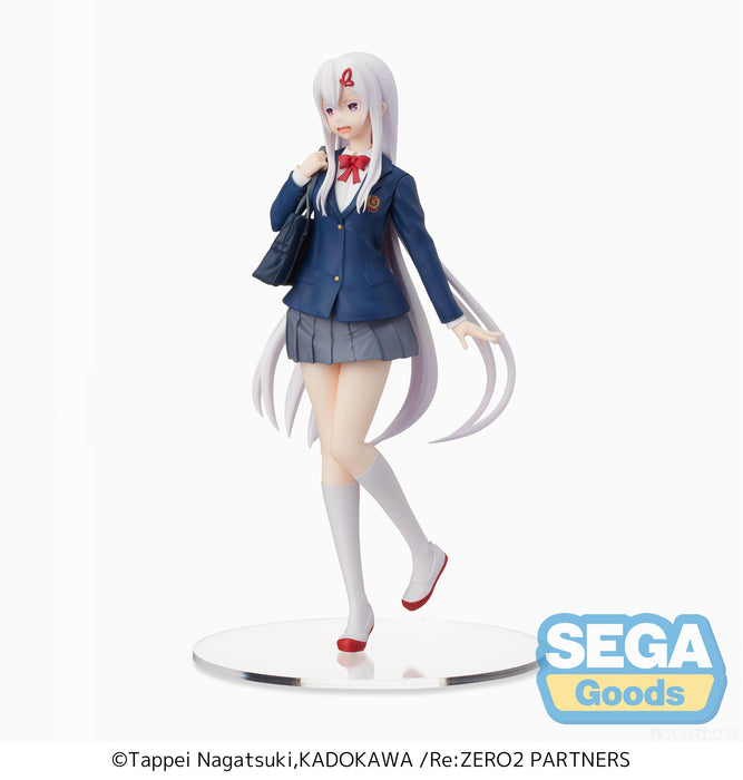 SEGA Re:Zero: Starting Life in Another World - Echidna (School Uniform Ver.) SPM Prize Figure - Sure Thing Toys