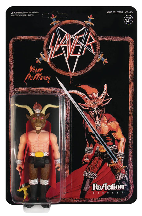 Super 7 Reaction 3.75" Action Figure: Slayer - "Show No Mercy" Minotaur - Sure Thing Toys