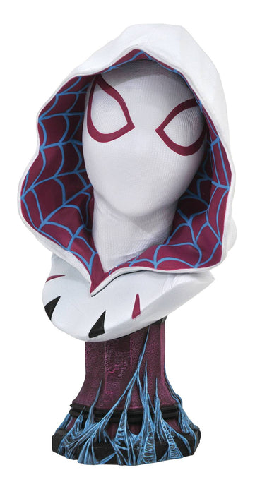 Diamond Select Toys: Marvel Spider Man - Spider-Gwen 1/2 Scale Bust - Sure Thing Toys