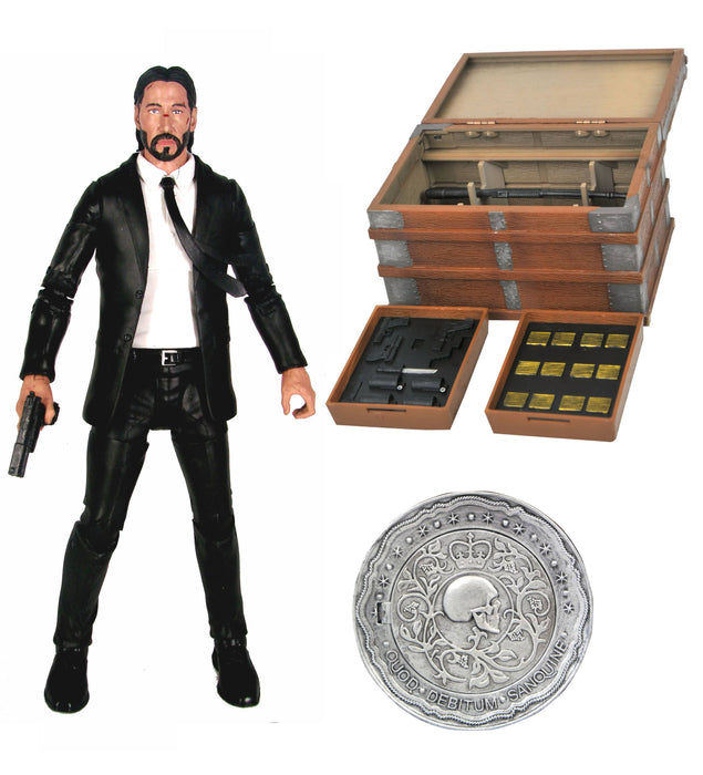 Diamond Select Toys John Wick (Deluxe Ver.) Action Figure - Sure Thing Toys