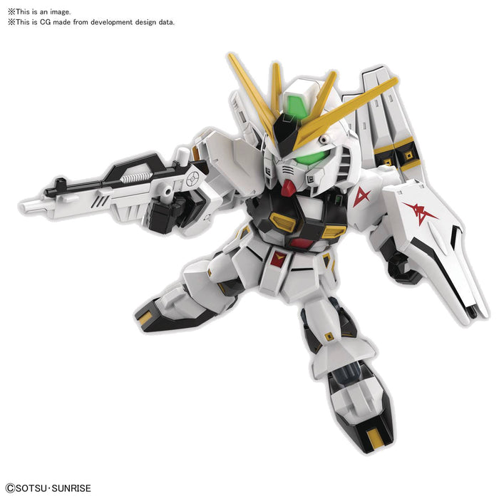 Bandai Hobby Gundam Char Counter Attack - Nu Gundam SD Ex-Standard Model Kit - Sure Thing Toys