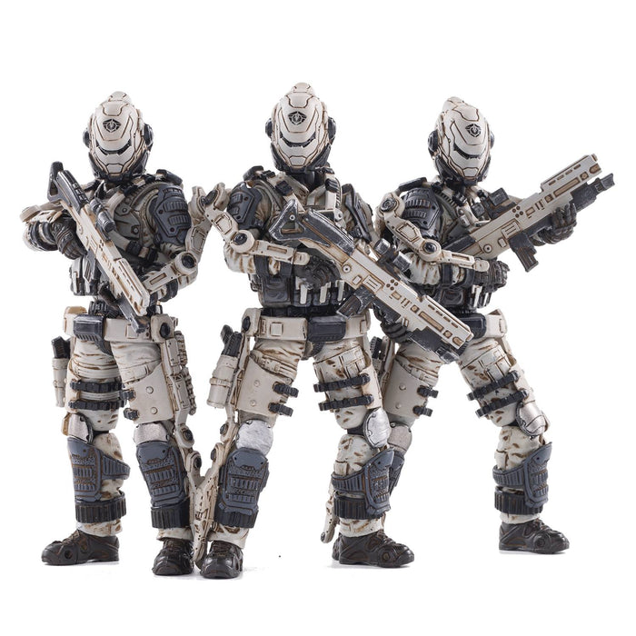 Joy Toy Battle for the Stars Free Truism 20st Legion White Viper Squad 1/18 Scale Action Figures (Set of 3) - Sure Thing Toys