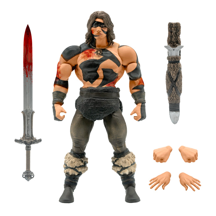 Super 7 Conan The Barbarian 7-inch Ultimates Action Figure - Conan War Paint - Sure Thing Toys
