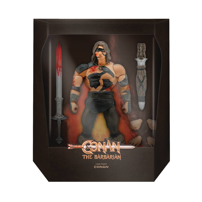 Super 7 Conan The Barbarian 7-inch Ultimates Action Figure - Conan War Paint - Sure Thing Toys