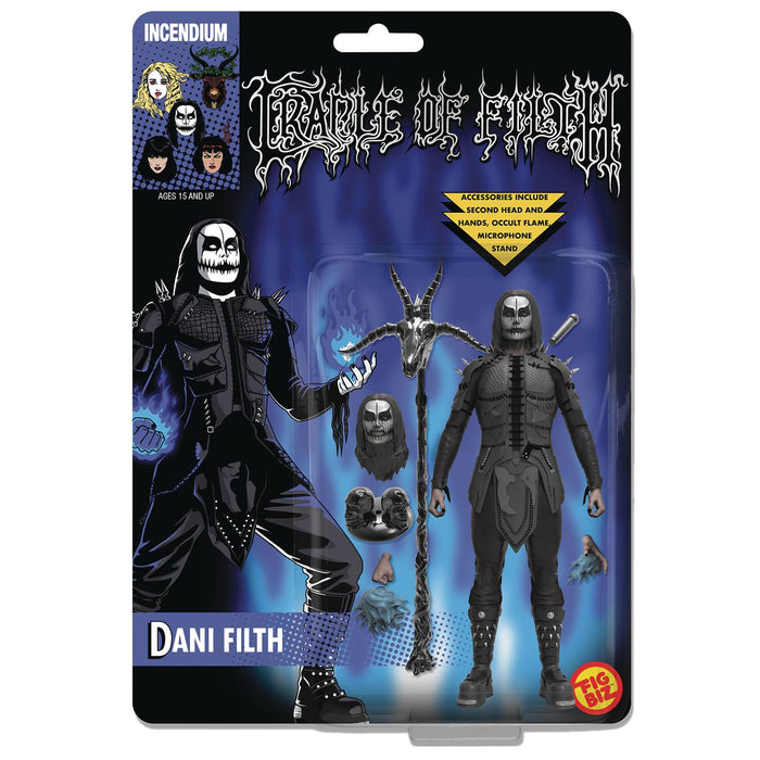 Incendium Cradle Of Filth - Dani Filth 5-inch Action Figure - Sure Thing Toys