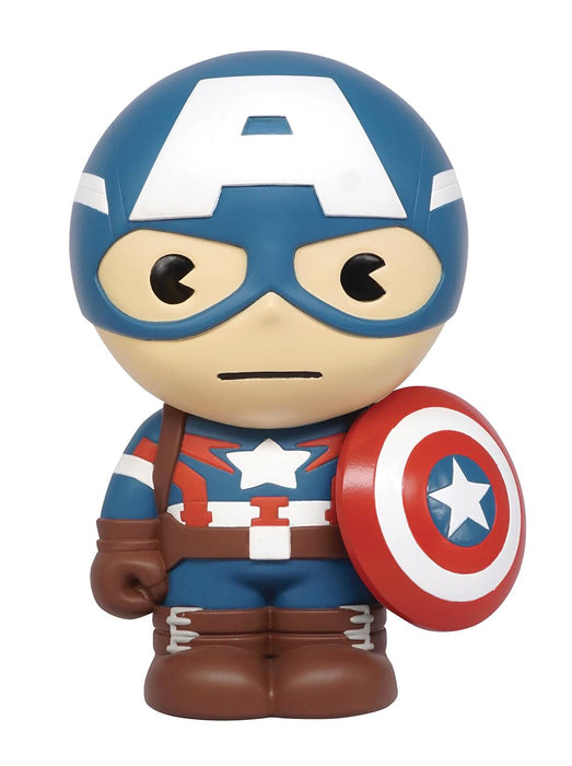 Monogram Marvel - Captain America Chibi Bank - Sure Thing Toys