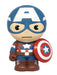 Monogram Marvel - Captain America Chibi Bank - Sure Thing Toys