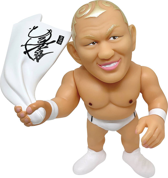 16 Directions Pro-Wrestling Collection: Minoru Suzuki White Costume Vinyl Figure - Sure Thing Toys