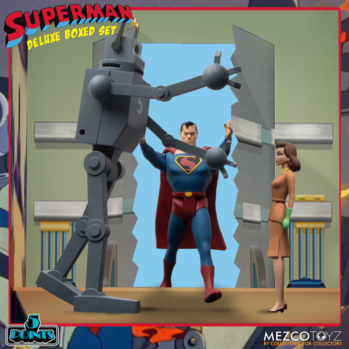 Mezco 5 Points: Superman 1941 Deluxe Box Action Figure Set - Sure Thing Toys