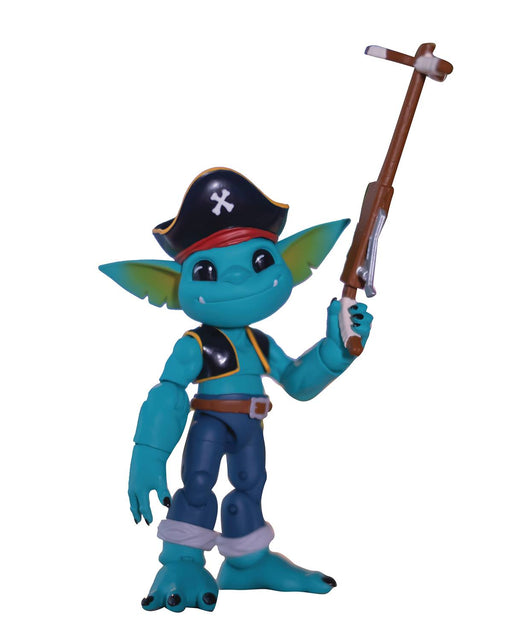 Lone Coconut Plunderlings - Captain Teal Action Figure - Sure Thing Toys