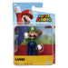 Jakks World of Nintendo: Super Mario 2.5-inch Actions Figure (Wave 30) - Luigi - Sure Thing Toys